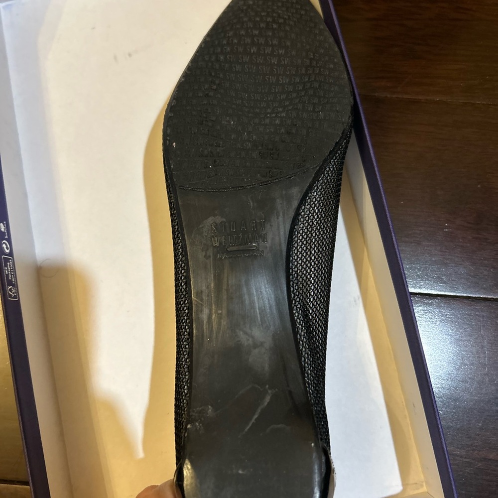 Stuart Weitzman Black and Brown Flats for Effortless Style - Picture 5 of 6